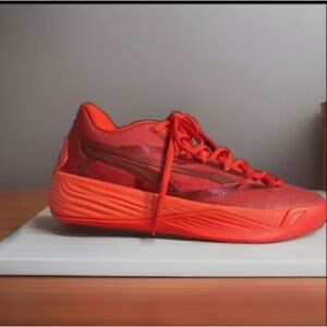 PUMA Women’s Basketball Sneakers, Stewie 2 Ruby Urban Red-intense, Size 8.5 NWIB